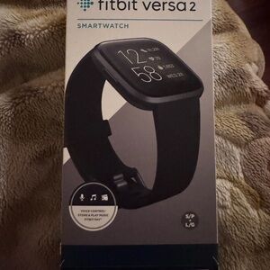 fitbit Versa 2 Smartwatch - Black